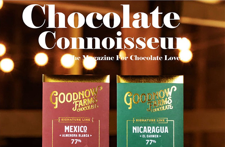 We're on the cover of Chocolate Connoisseur Magazine!